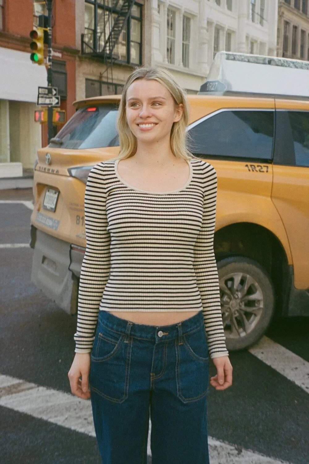 Jillian Striped Top
