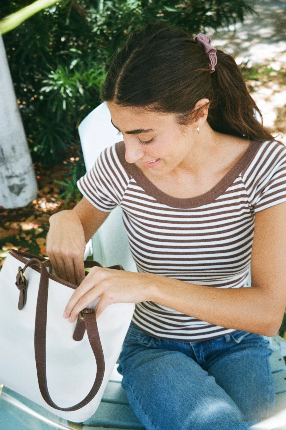 Juno Striped Top