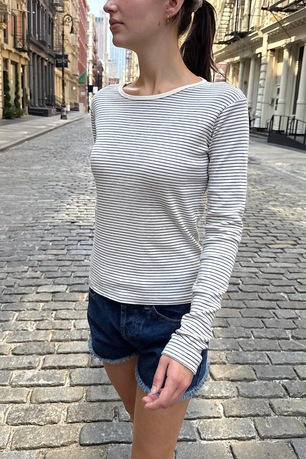 Leah Stripe Top