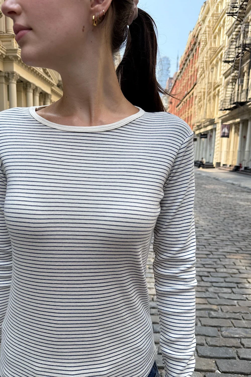 Leah Stripe Top