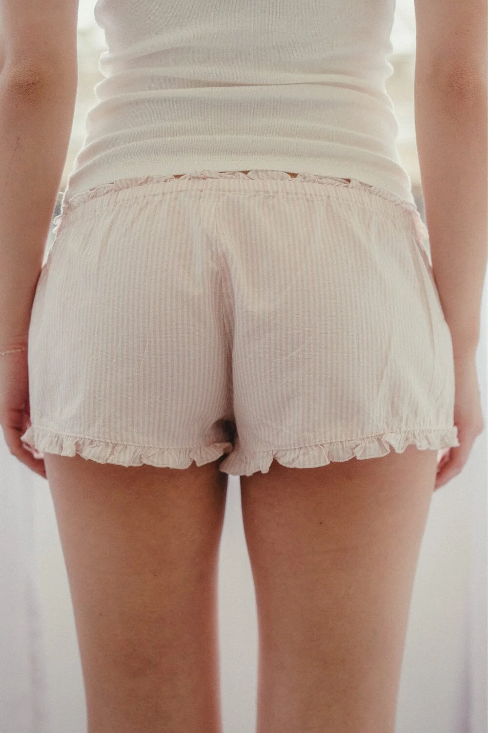 Poppy Stripes Shorts